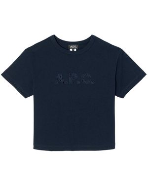 A.P.C. T-Shirt - Blauw