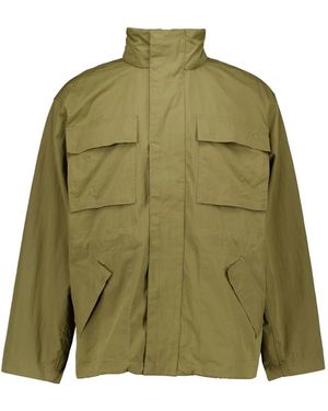 OLAF HUSSEIN Light Jackets - Green