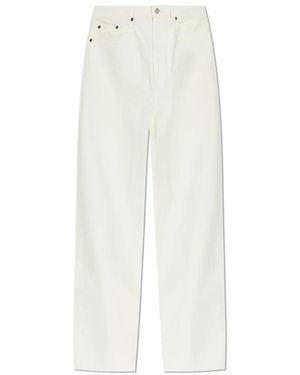 FRAME Straight Jeans - Blanco