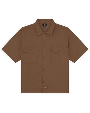 Dickies Short Sleeve Shirts - Marrone
