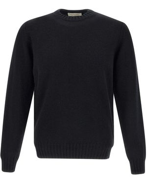 FILIPPO DE LAURENTIIS Round-Neck Knitwear - Blue