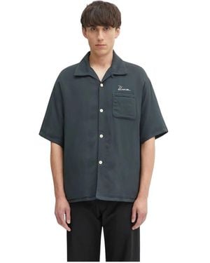Visvim Short Sleeve Shirts - Bleu