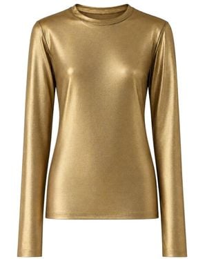 MEIMEIJ M6Fn01 Slim-Fit Long Sleeve T-Shirt - Groen