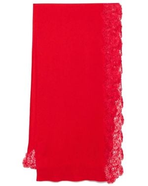 Ermanno Scervino Scarves - Red