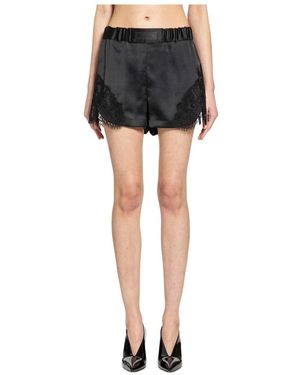 Versace Short Shorts - Negro