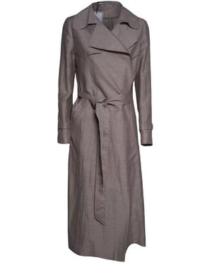 Tagliatore Langer Trenchcoat - Braun