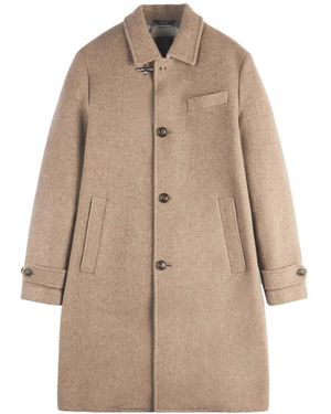 Fay Trench Coats - Natural