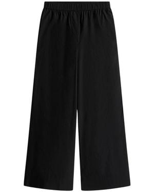 Tommy Hilfiger Wide Trousers - Black