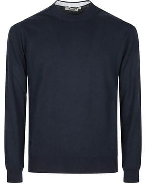 Altea Round-Neck Strickwaren - Blau