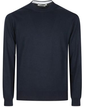 Altea Trui Met Ronde Hals - Blauw