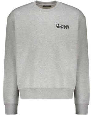 Balmain Sweatshirts - Grey
