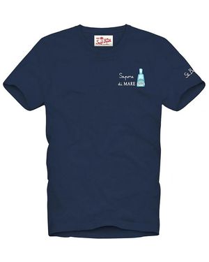MC2 Saint Barth T-Shirts - Blue