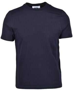 Alpha Studio Tops ,Blauw ,Katoen T-Shirt