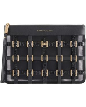 Elisabetta Franchi Clutches - Negro