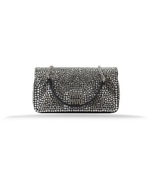Miu Miu Cross Body Bags - Grey