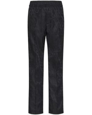Valentino Garavani Straight Trousers - Blue