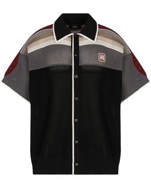 Amiri Short Sleeve Shirts - Black