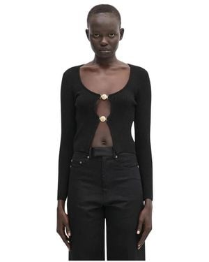 Marine Serre Cardigans - Nero