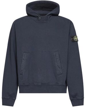 Stone Island Hoodies - Blue