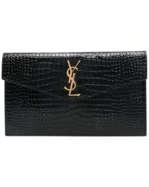 Saint Laurent Clutches - Zwart