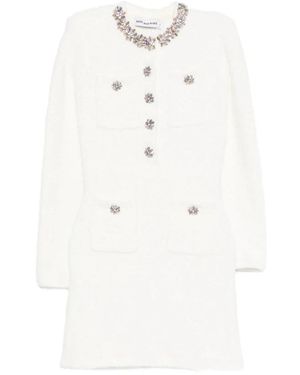 Self-Portrait Short Dresses - Wit