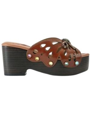 Kurt Geiger Schoenen Slippers & Muiltjes - Bruin