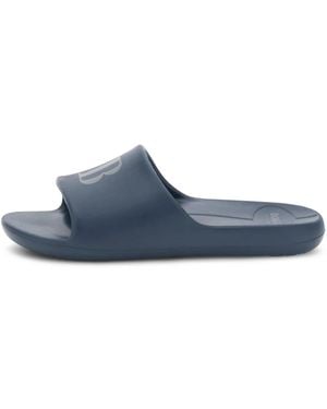 BOGGI Schoenen ,Blauw ,Logo Slipper