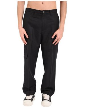 Nine:inthe:morning Straight Trousers - Black