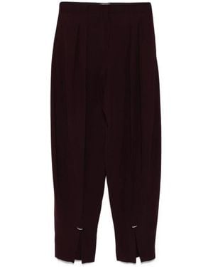 Mugler Tapered Pants - Black