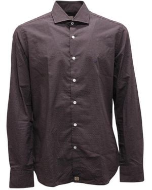 Sonrisa Overhemden ,Bruin ,Sonp 9 Silvery Shirt