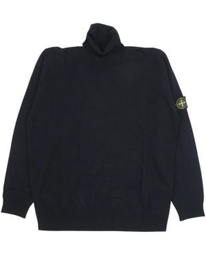 Stone Island Turtlenecks - Blue