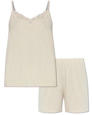 Hanro Camisole Pyjamaset - Naturel