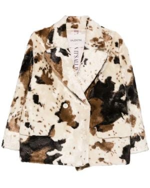 VALENTINI 1972 Faux Fur & Shearling Jackets - Neutro