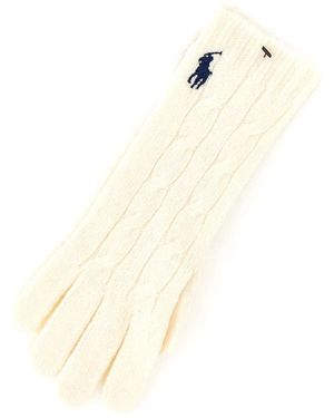 Polo Ralph Lauren Gloves - Blanc