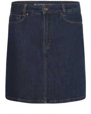 My Essential Wardrobe Denim Skirts - Blu