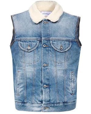 Off-White c/o Virgil Abloh Waistcoats - Blue