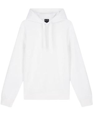 ARMANI EXCHANGE Regular-Fit Hoodie - Wit
