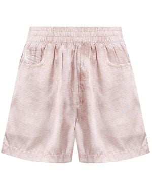 DIESEL Short Shorts - Pink