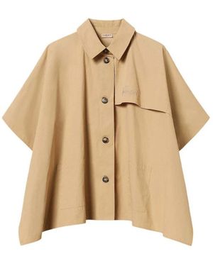 Twinset Capes - Natural