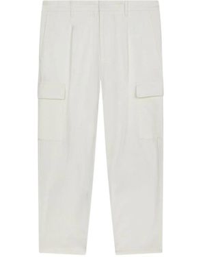 Dondup Straight Trousers - White