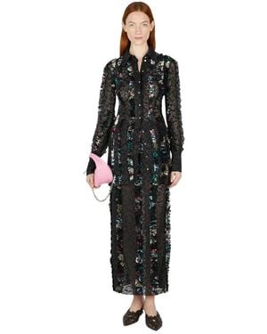 Rave Review Shirt Dresses - Negro