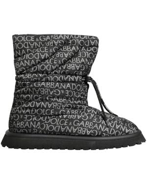 Dolce & Gabbana Winter Boots - Black