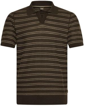 HUGO Polo Shirts - Grün