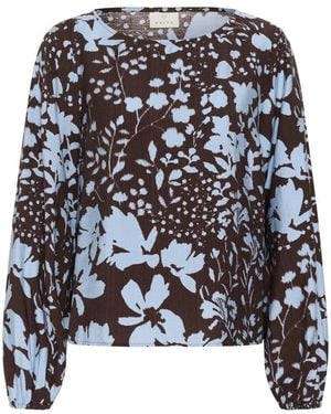 Kaffe Blouses & Hemden - Zwart