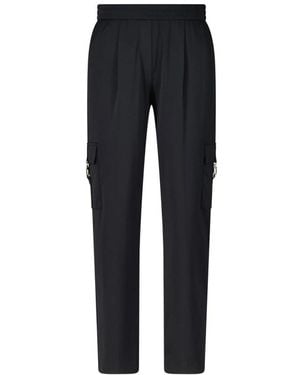 Luisa Cerano Tapered Trousers - Black