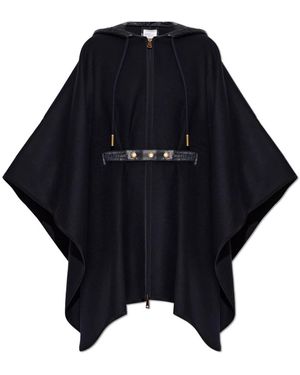 Moncler Wollponcho - Blau