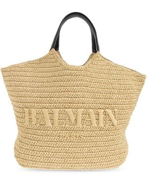Balmain Tote Bags - Metallic