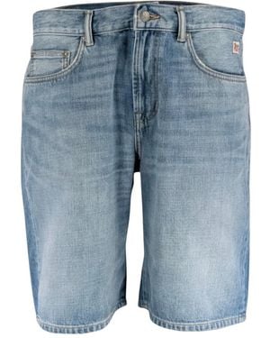 Roy Rogers Denim Shorts - Blue