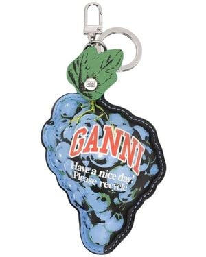 Ganni Keychains - Blue