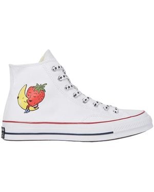 Sky High Farm Trainers - White